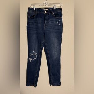 Women's Distressed Blue Jeans EST. 1946 Denim Size 10